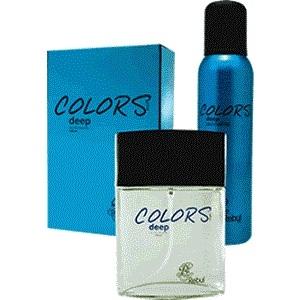 Rebul Colors Deep li Set Parfüm+Deodorant Erkek